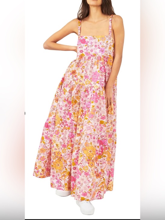 Free People Dresses & Skirts - Free People Floral Park Slope Maxi Sundress - Size M